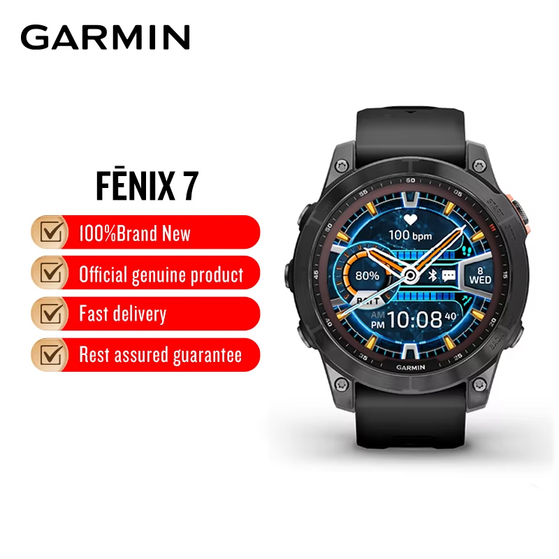 Garmin Fenix 7 Solar DLC Blood - Smartwatch X18 评论和价格