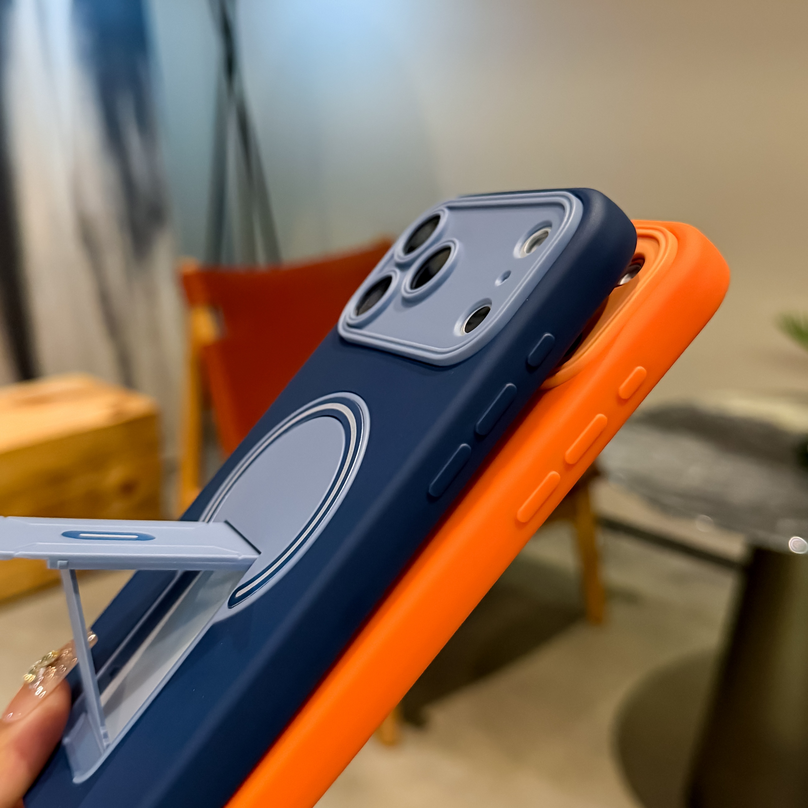 Luxury Fold Stand Holder Shock - Magnetic Charging Stand 评论和价格