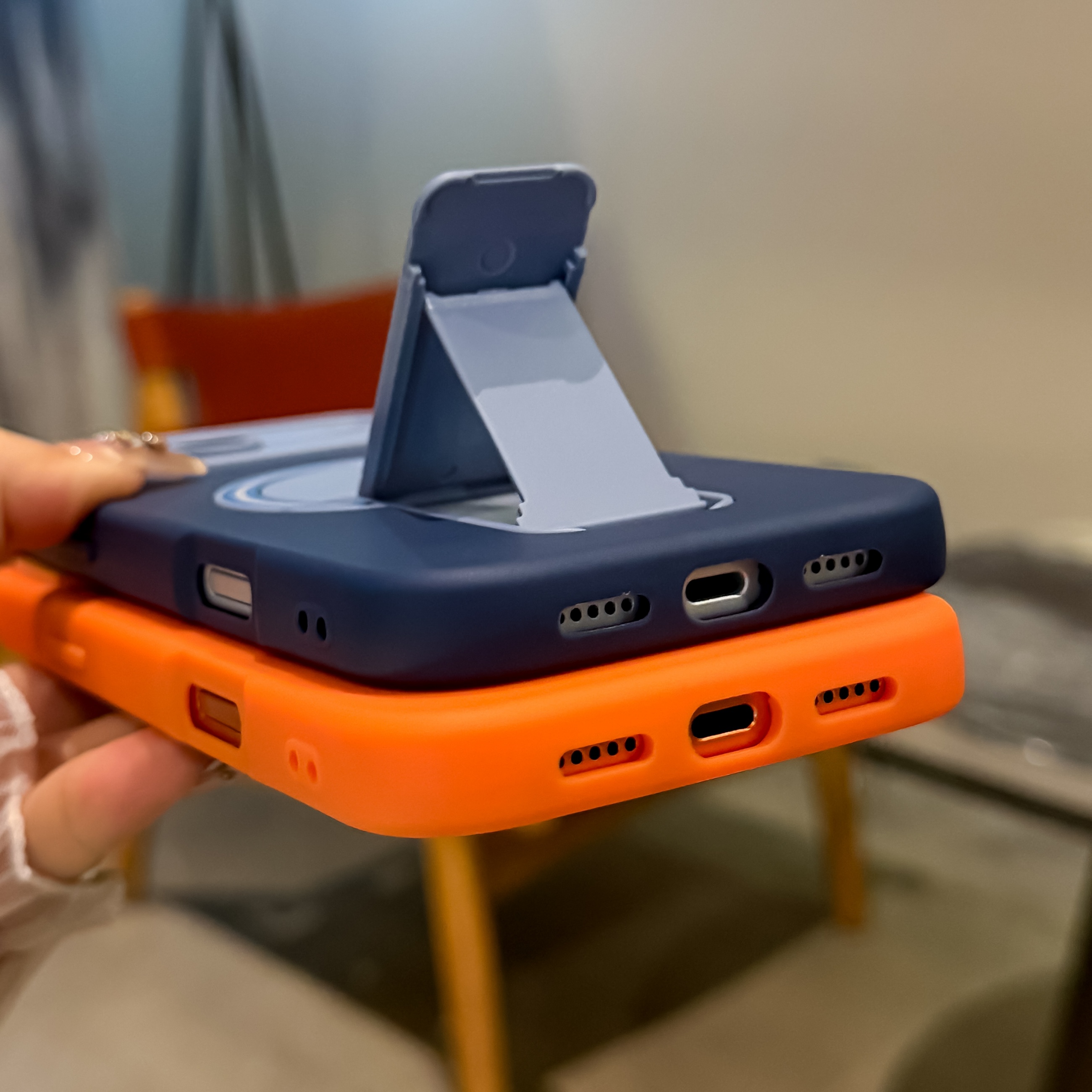 Luxury Fold Stand Holder Shock - Magnetic Charging Stand 评论和价格