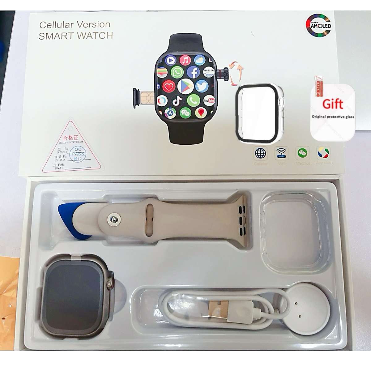 CD99 Smart Watch 8GB RAM AMOLE - Smartwatch Instagram 评论和价格