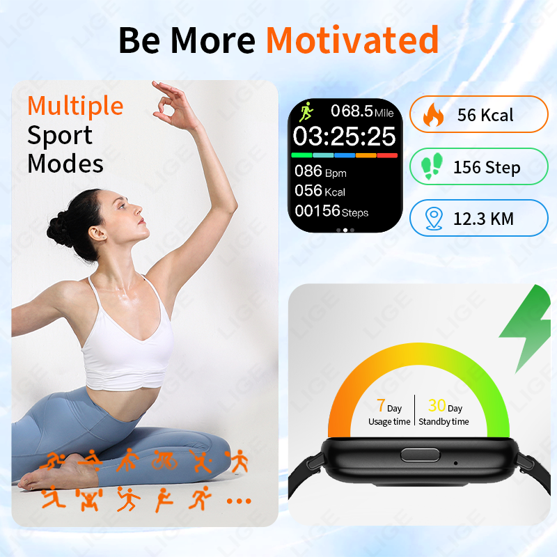 New Smart Watch Men Full Touch - Smartwatch Custom 评论和价格