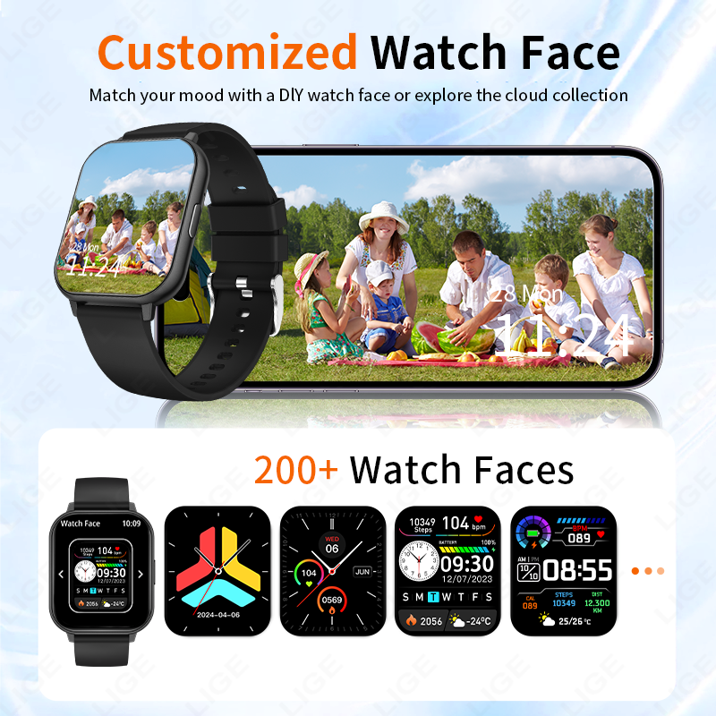 New Smart Watch Men Full Touch - Smartwatch Custom 评论和价格