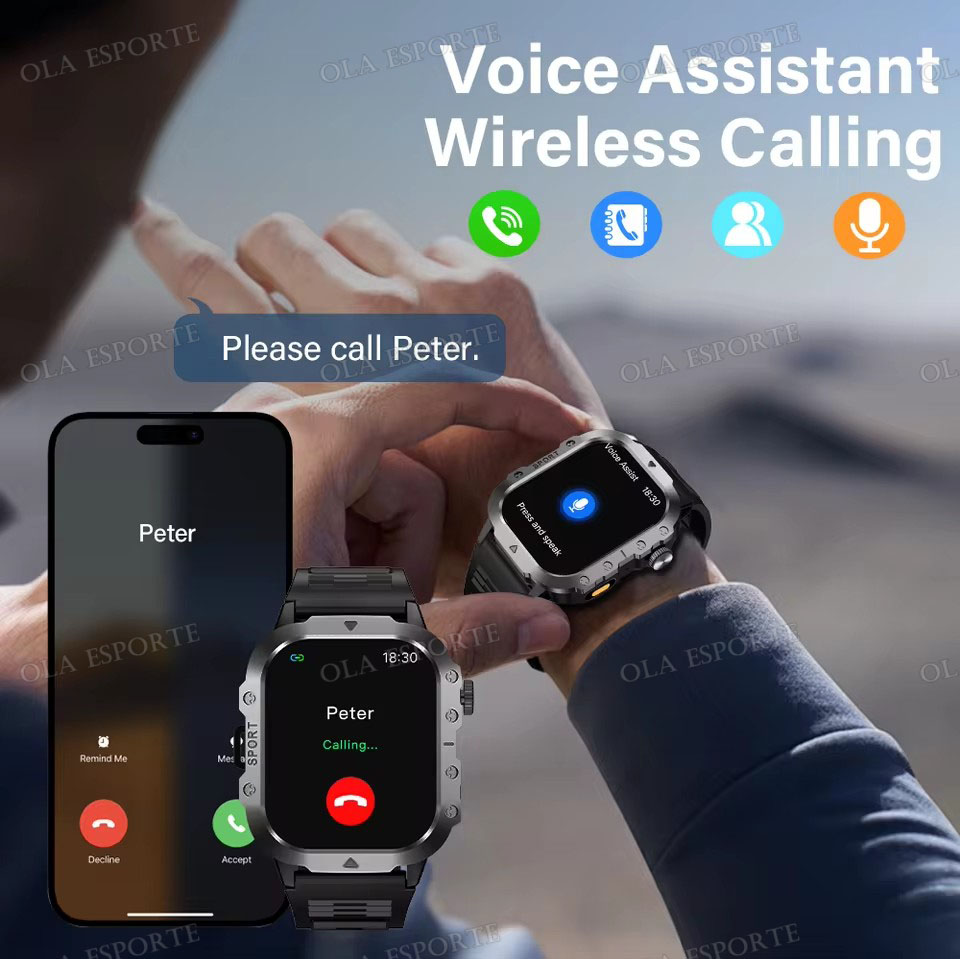 2026 New Military Grade Smart  - Smartwatch X12 评论和价格