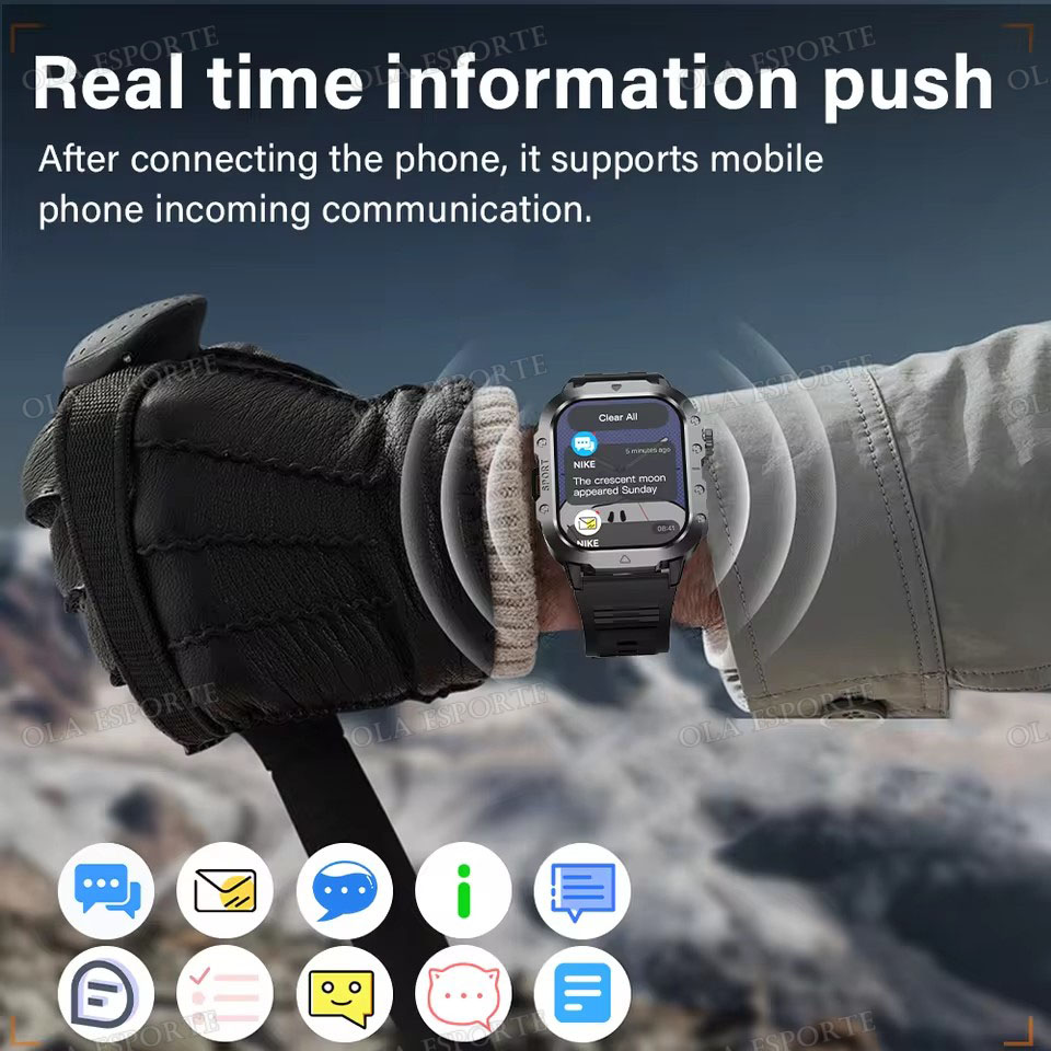 2026 New Military Grade Smart  - Smartwatch X12 评论和价格