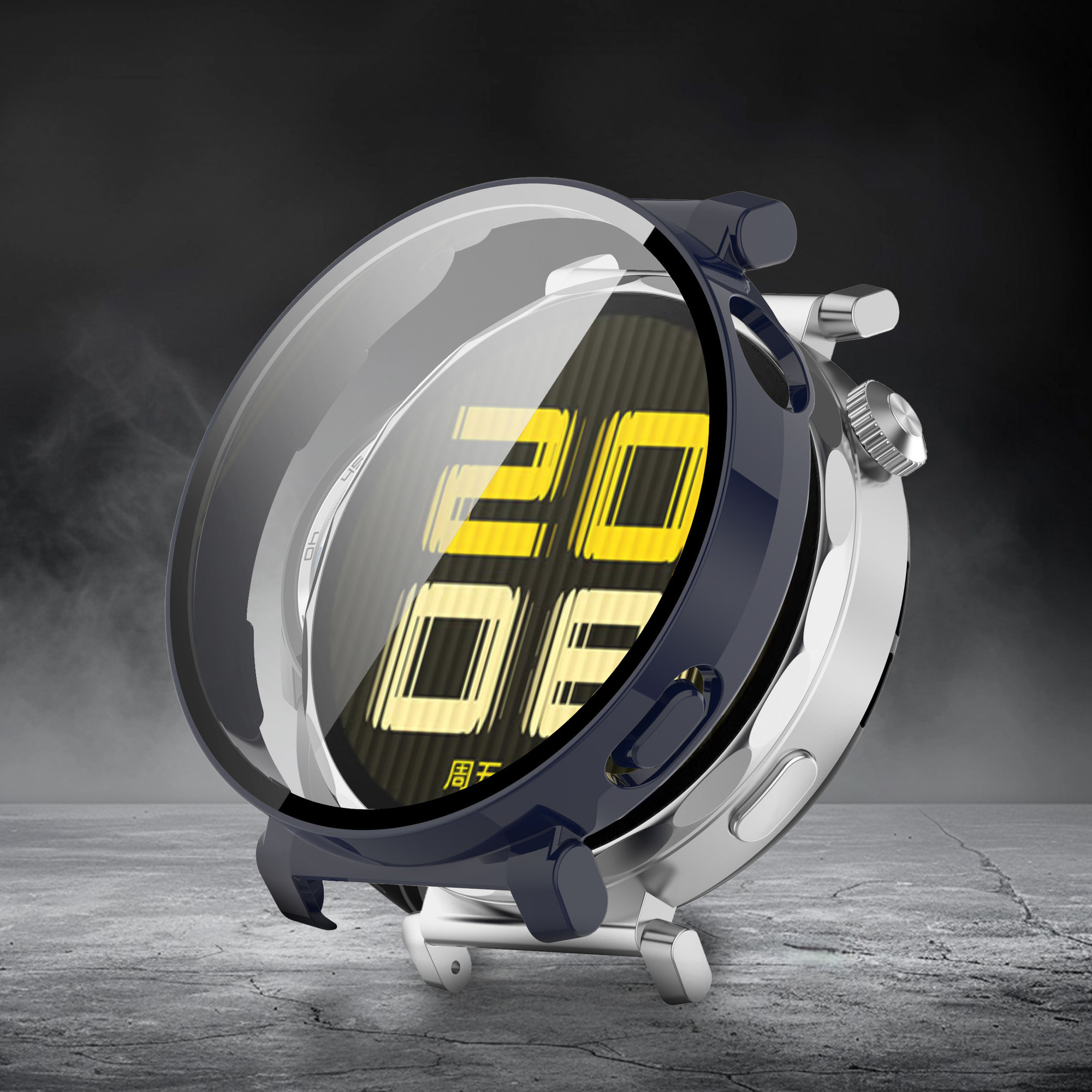 Tempered glass case For Huawei - Huawei Smartwatch Accessories 评论和价格