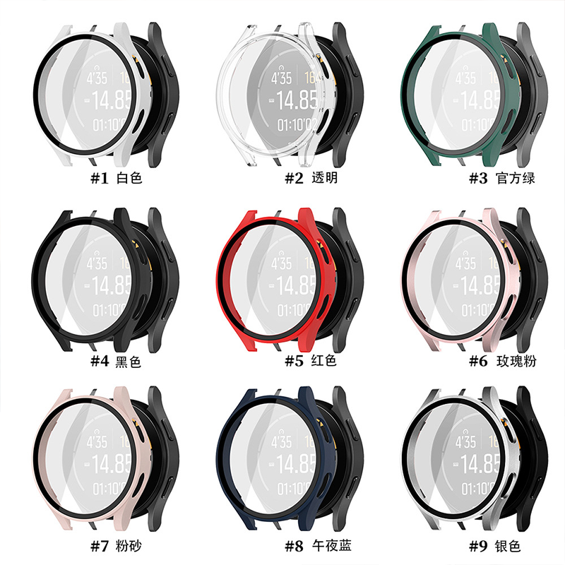 Tempered Glass+PC Case for Sam - Samsung Smartwatch Accessories 评论和价格