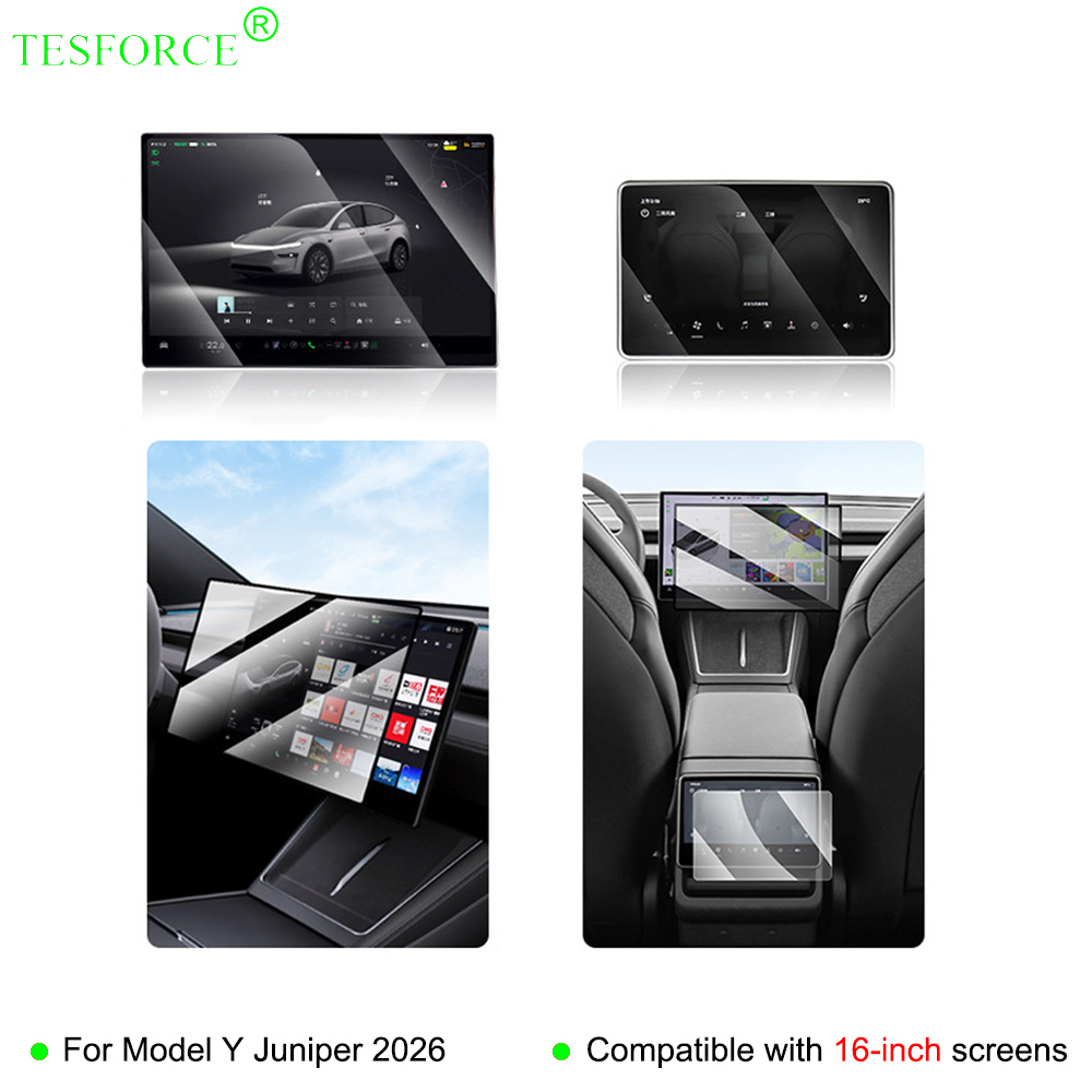 For Tesla Model Y Juniper 2026 - Screen Protector Film 评论和价格