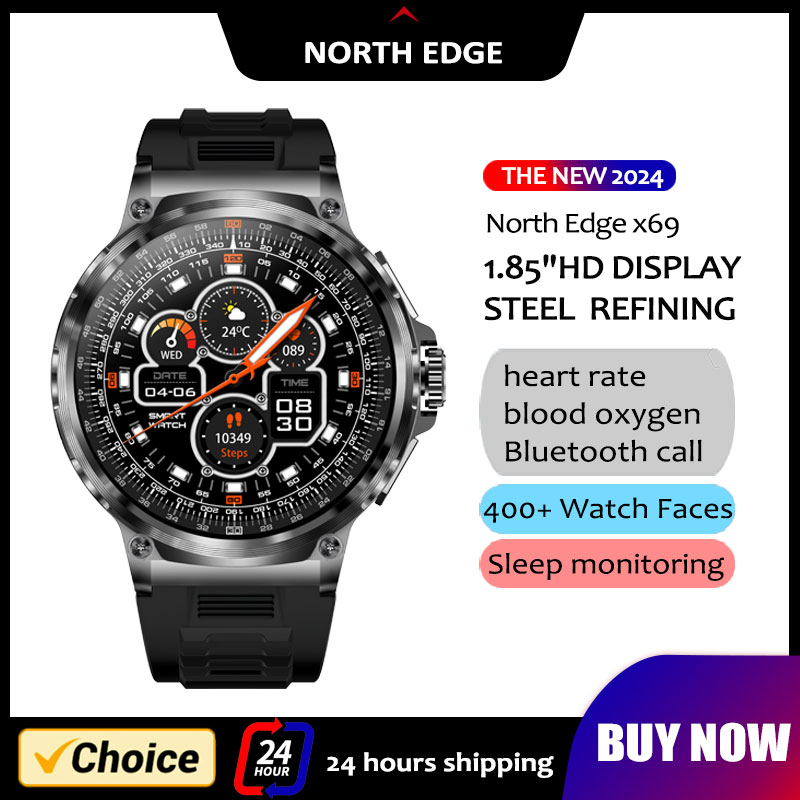 NORTH EDGE 1.85' HD Display Sm - Smartwatch Instagram 评论和价格