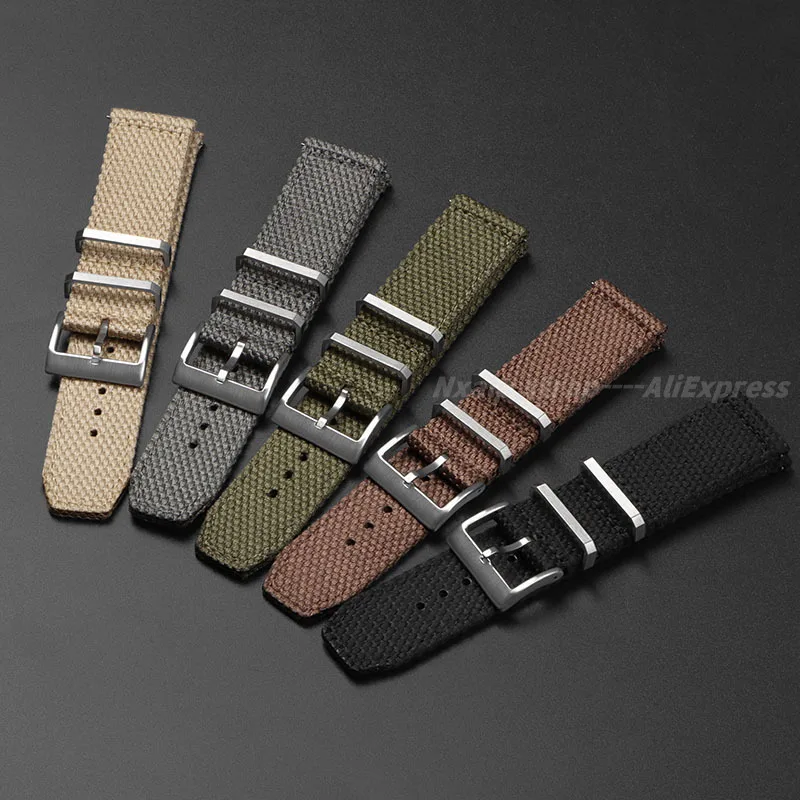 20mm 22mm Nylon Cotton Watch S - Nylon Nato Strap 评论和价格