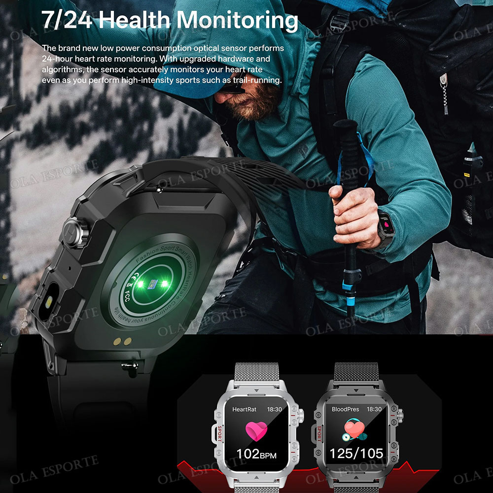 New Military Smart Watch Men I - Smartwatch X12 评论和价格