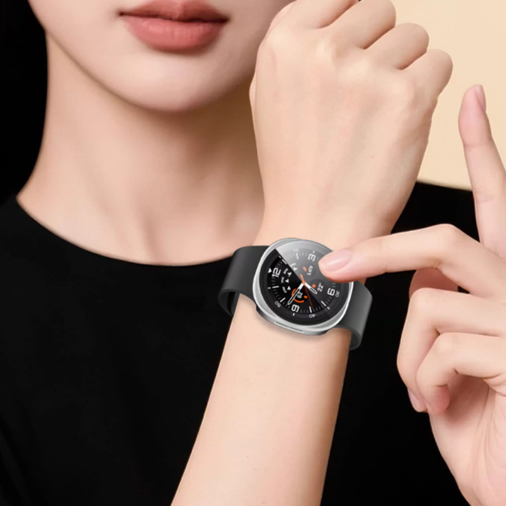 Tempered Glass+Case for Samsun - Samsung Smartwatch Accessories 评论和价格