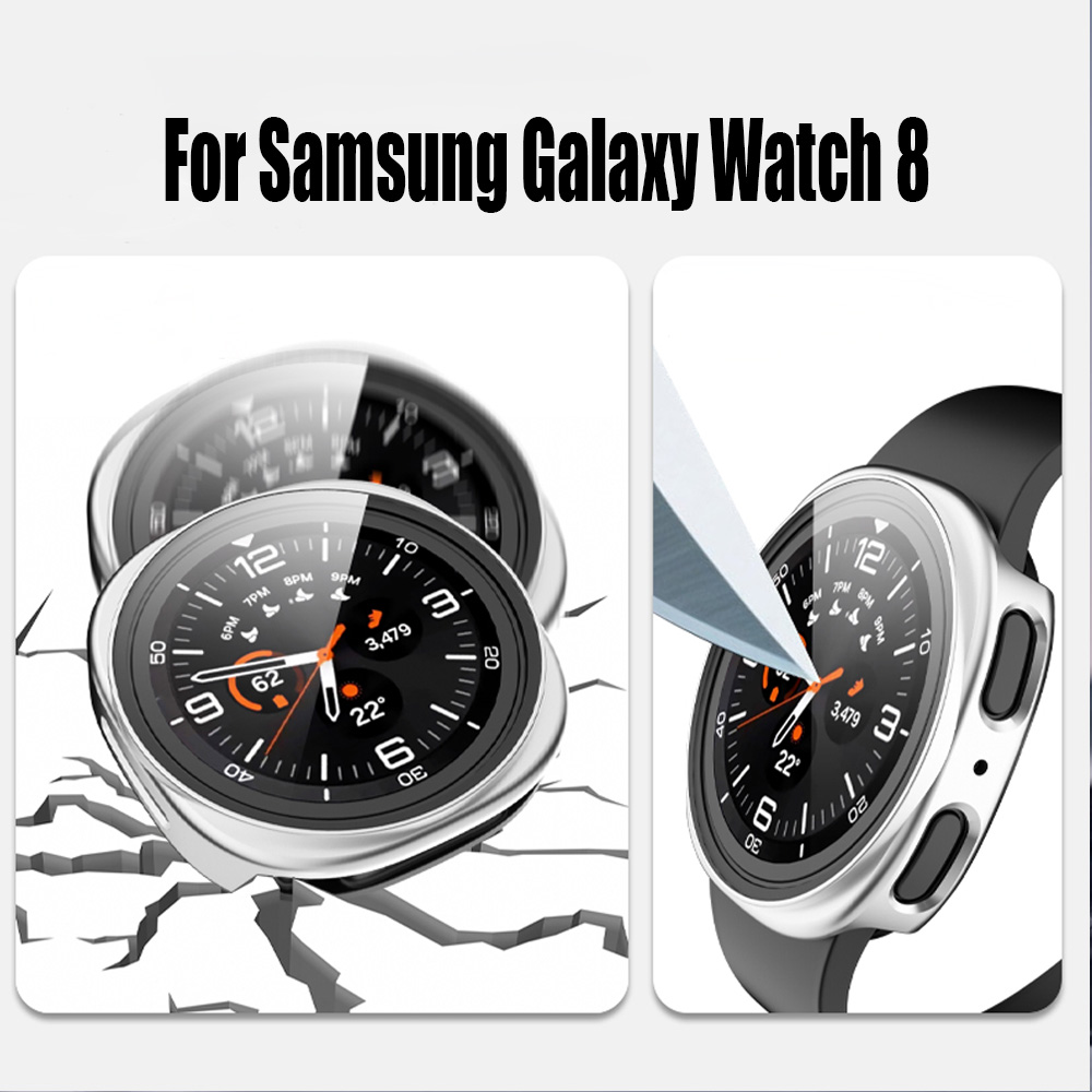 Tempered Glass+Case for Samsun - Samsung Smartwatch Accessories 评论和价格