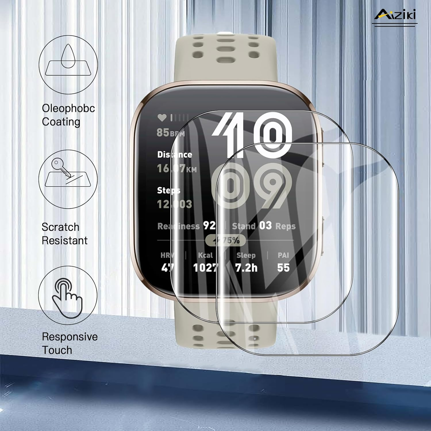 Screen Protector for Amazfit b - Smartwatch Band Accessories 评论和价格