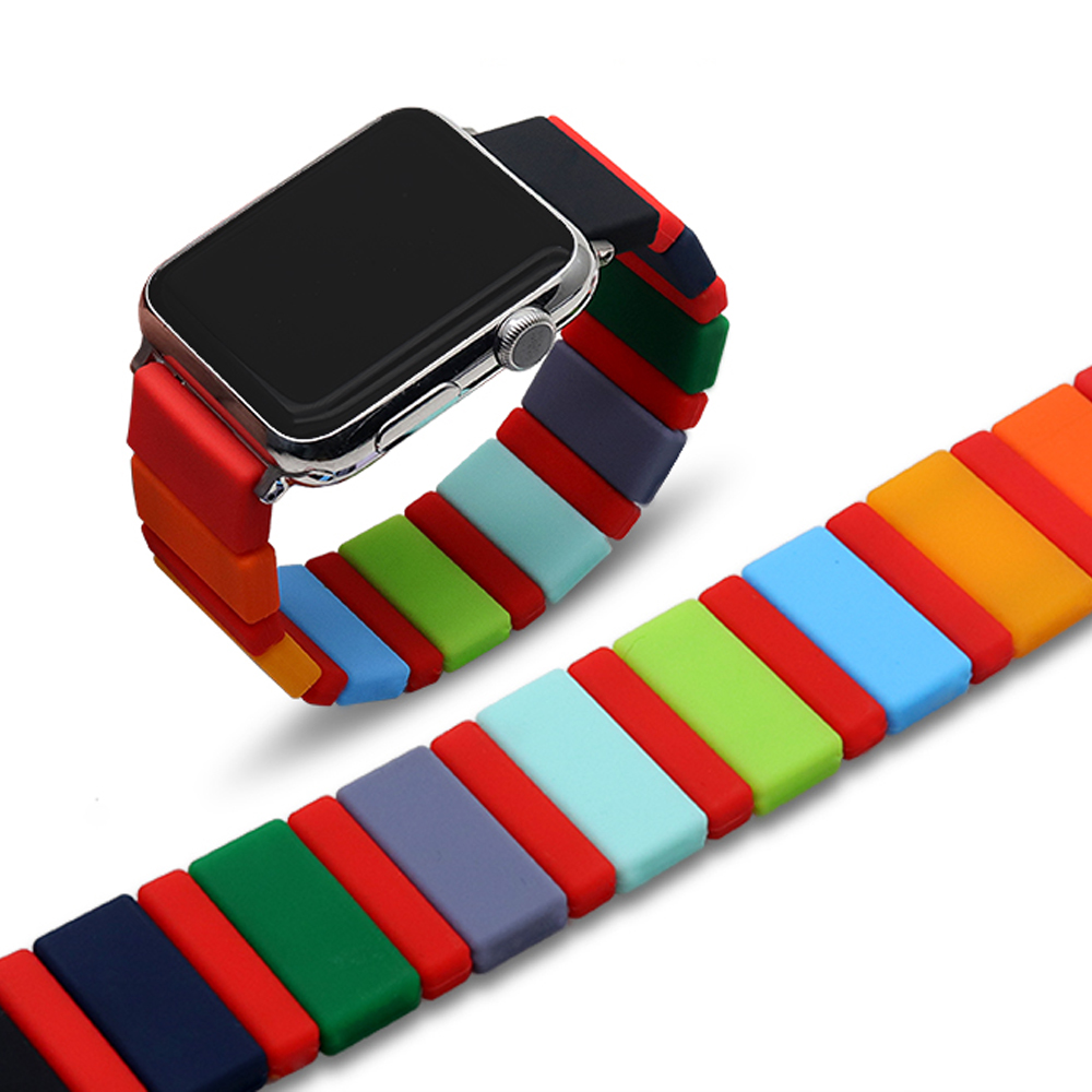 Silicone Strap for Apple Watch - Smartwatch Accessories Shop 评论和价格