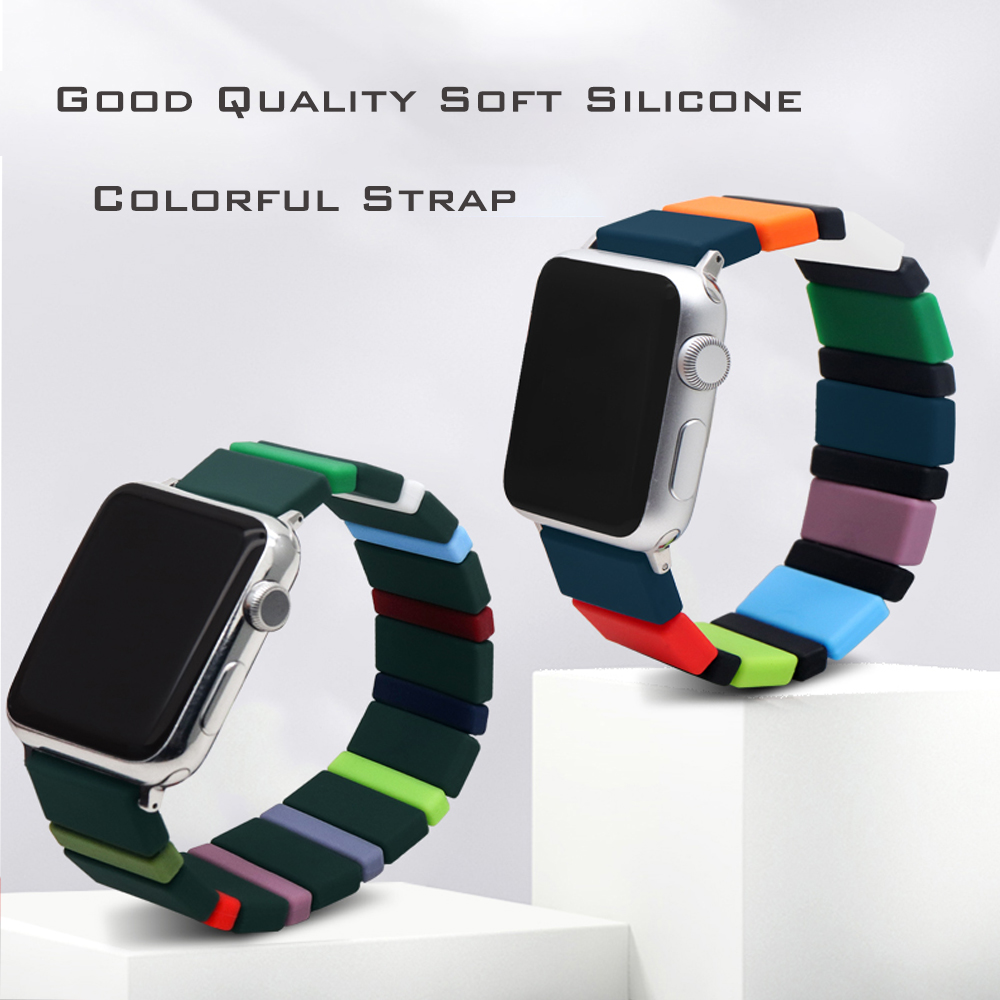 Silicone Strap for Apple Watch - Smartwatch Accessories Shop 评论和价格
