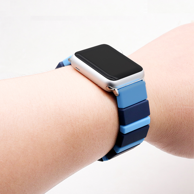 Silicone Strap for Apple Watch - Smartwatch Accessories Shop 评论和价格
