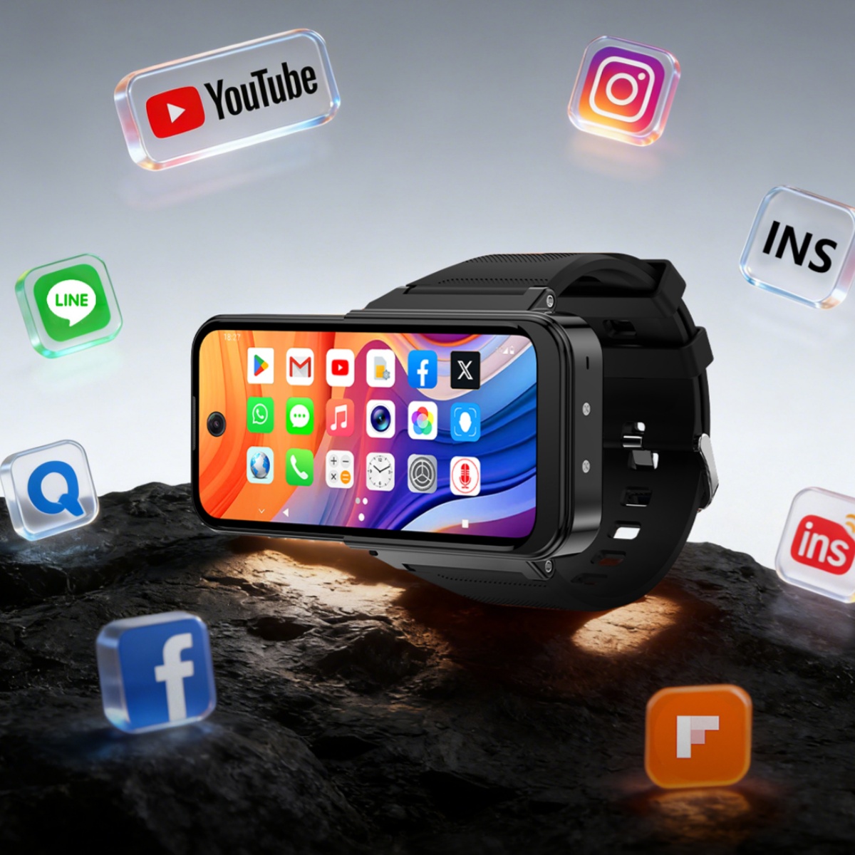 Q333 Android 12.0 Mini Smart W - Smartwatch Store 评论和价格