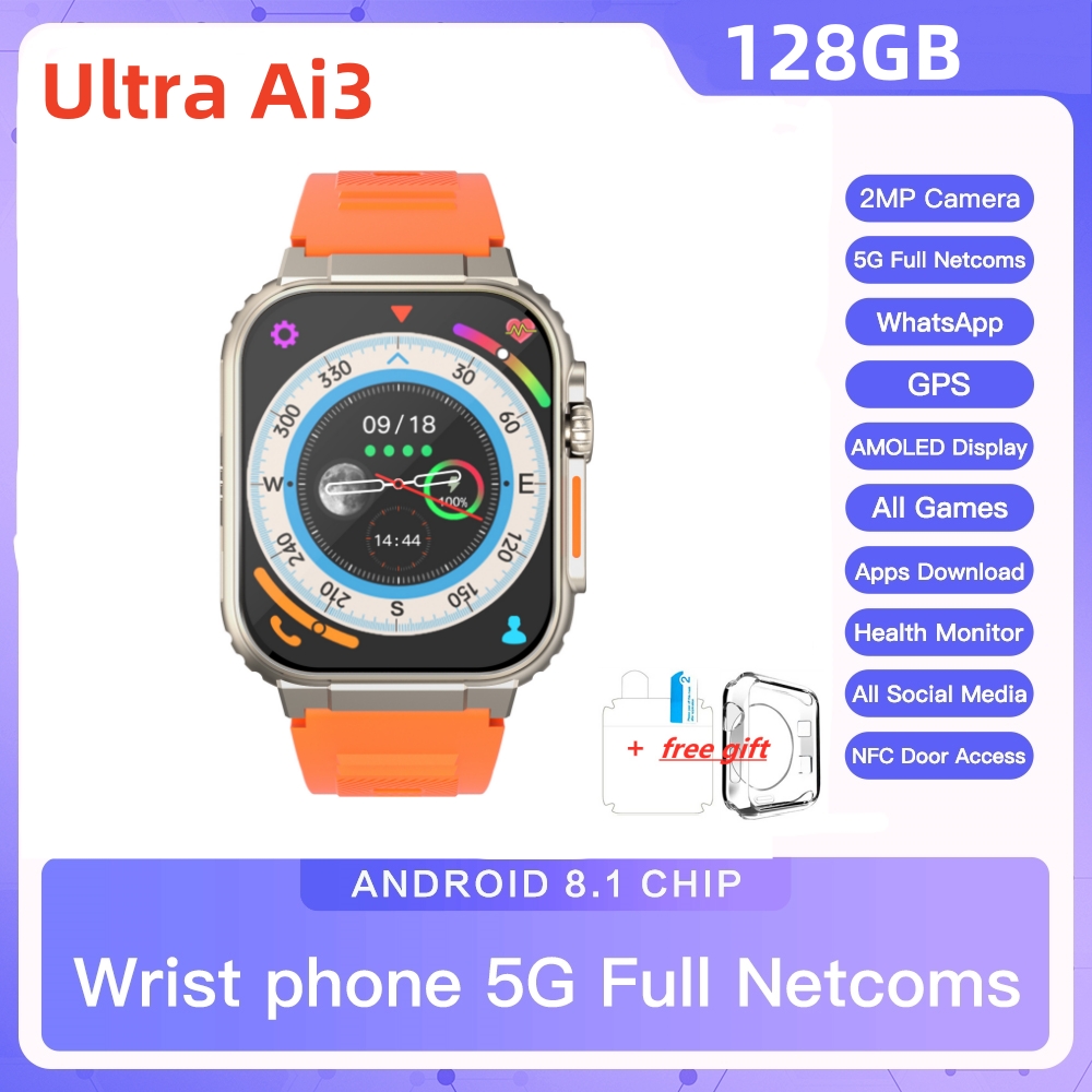 4G Full Netcoms Smart Watch fo - Smartwatch Id 评论和价格