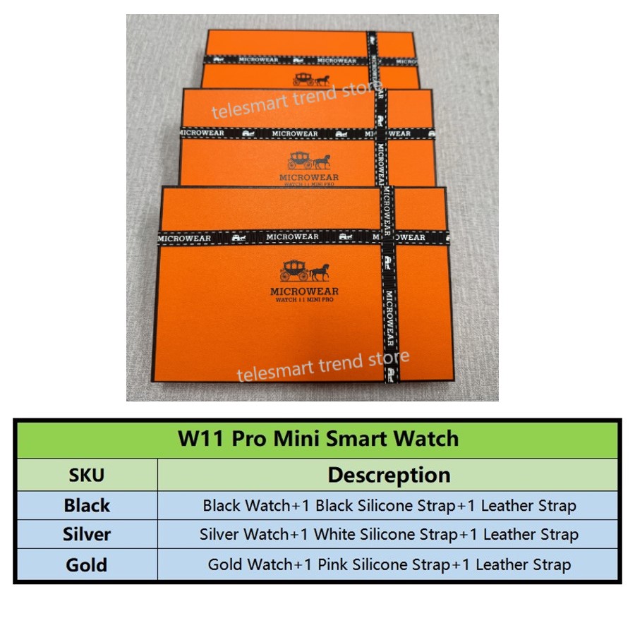 Microwear W11 Mini Pro Series1 - Smartwatch M Active 评论和价格