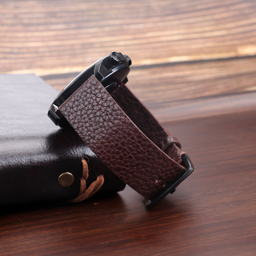 22mm Genuine Calfskin Leather  - Smartwatch Accessories Shop 评论和价格