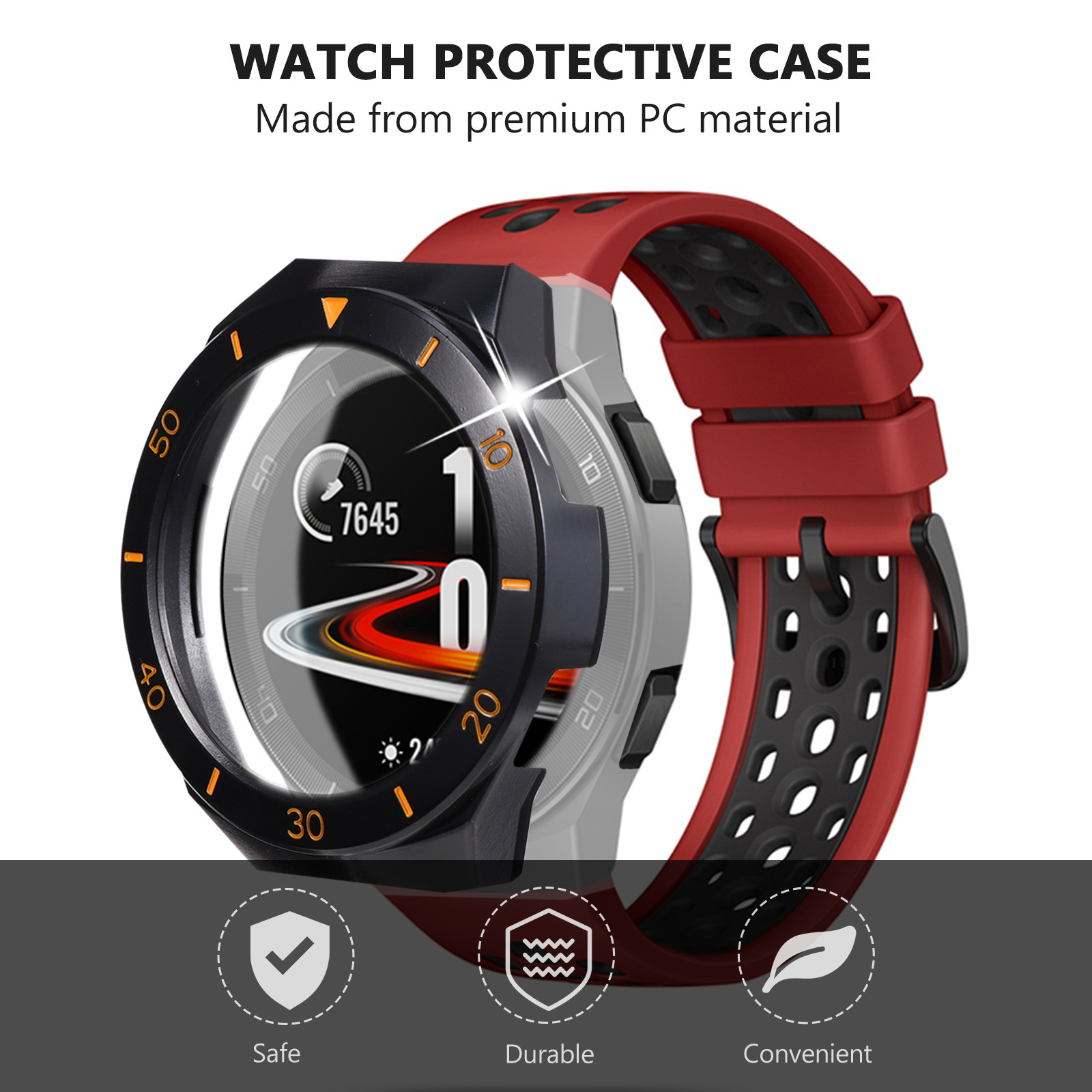 1Pcs Exquisite Pc Watch Protec - Smartwatch Case 评论和价格