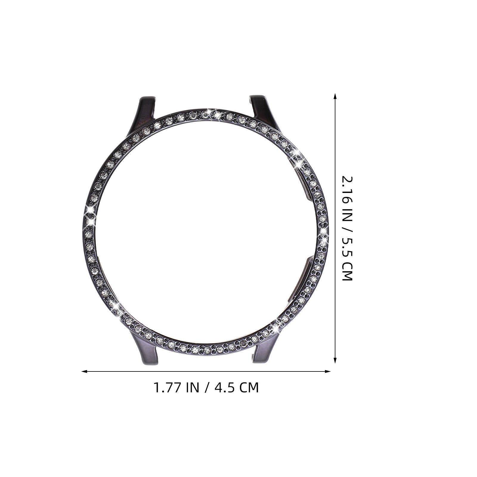 2Pcs Rhinestone Watch Protecto - Smartwatch Case 评论和价格