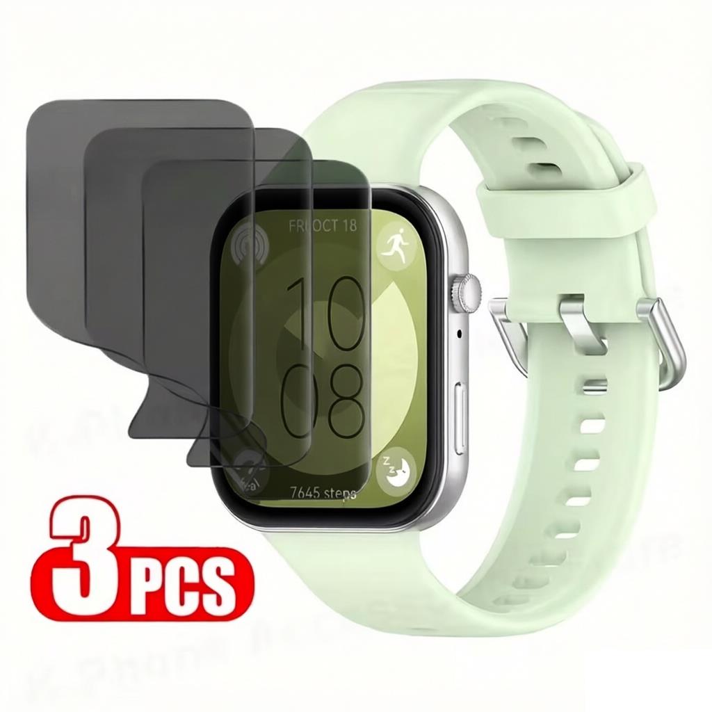 1-3Pcs Privacy Hydrogel Screen - Huawei Smartwatch Accessories 评论和价格