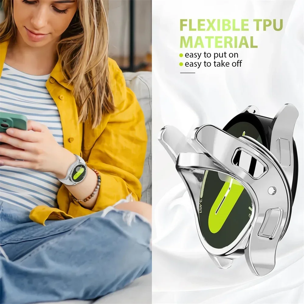 1-4pcs Case for Samsung Galaxy - Samsung Smartwatch Accessories 评论和价格