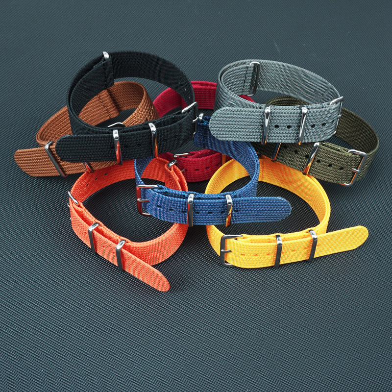 Ribbed Nylon Strap For Seiko M - Nylon Nato Strap 评论和价格
