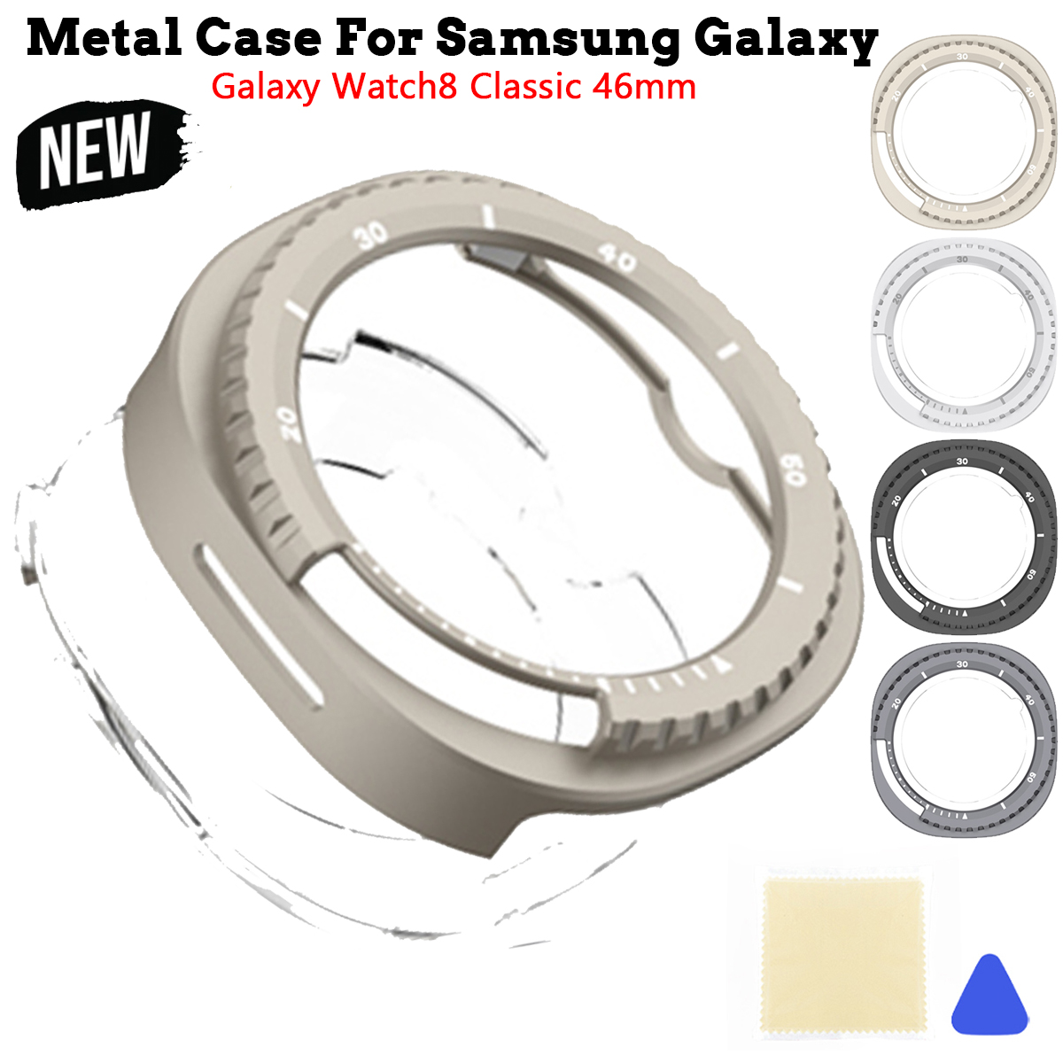 For Galaxy Watch8 Classic 46mm - Android Smartwatch Accessories 评论和价格