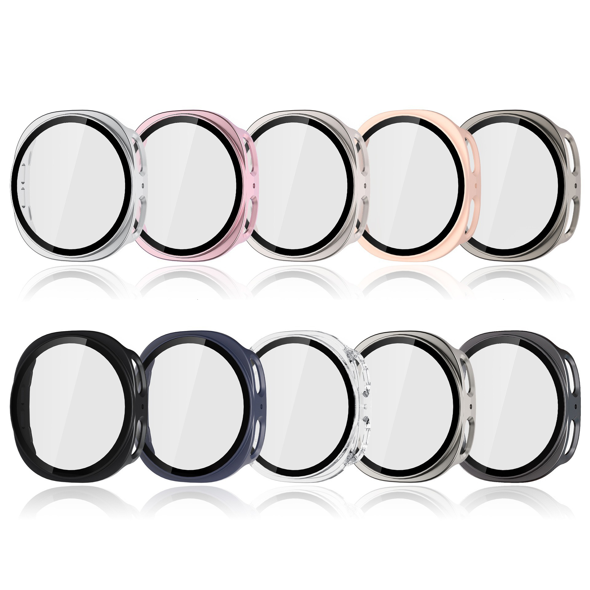 Tempered Glass+PC Case For Sam - Samsung Smartwatch Accessories 评论和价格