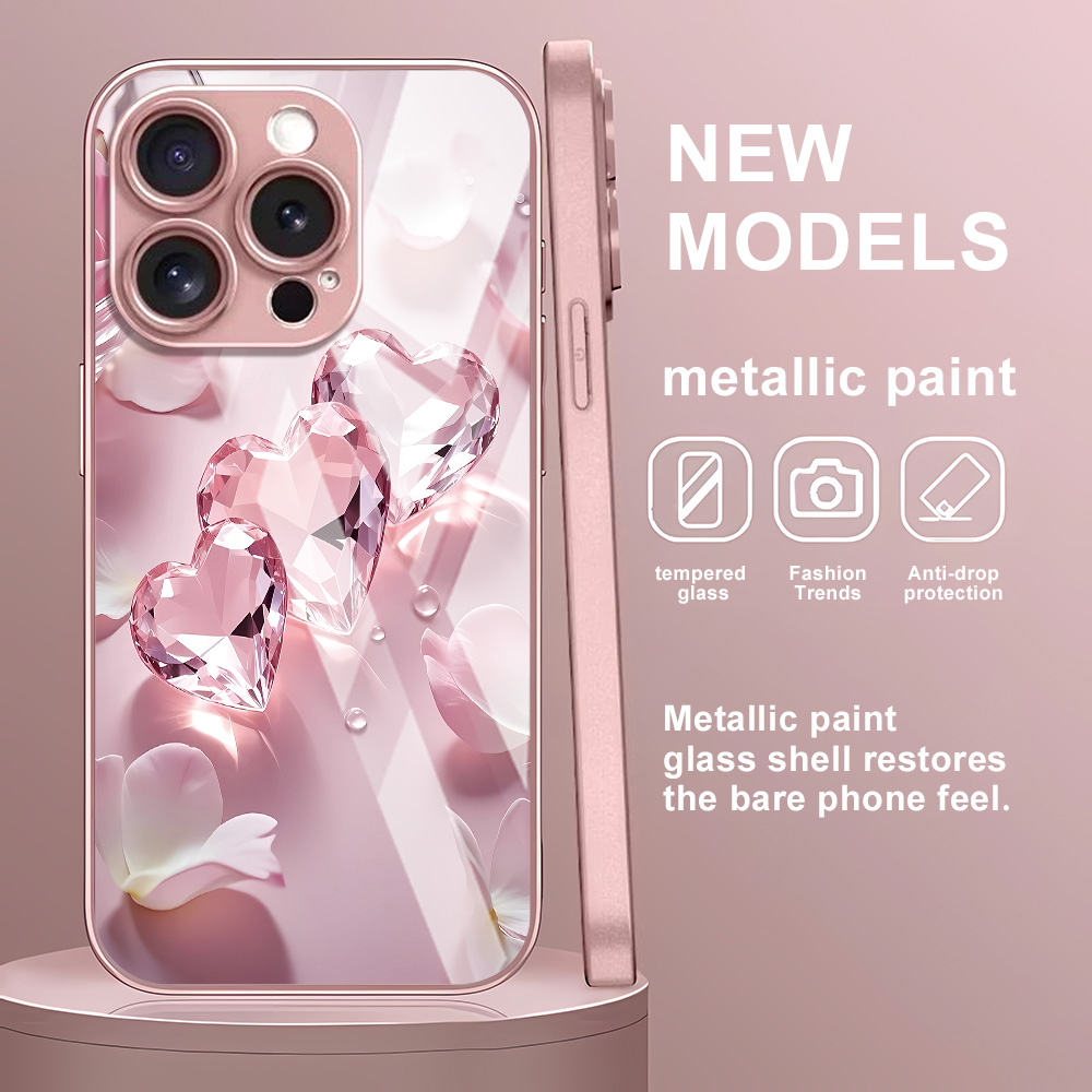 Pink Butterfly Tempered Glass  - Screen Protector Film 评论和价格