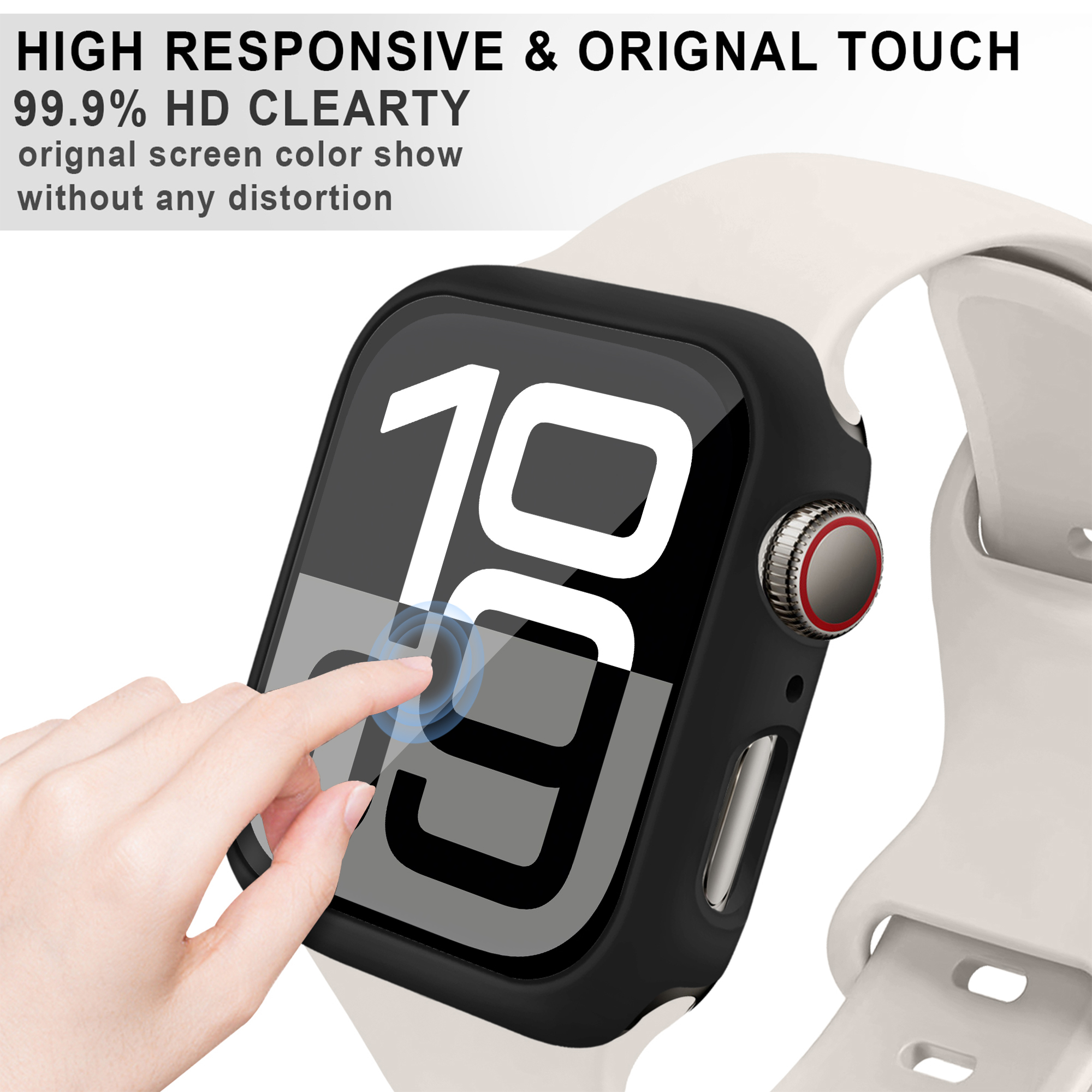 Cover Case For Apple Watch Acc - Smartwatch Band Accessories 评论和价格