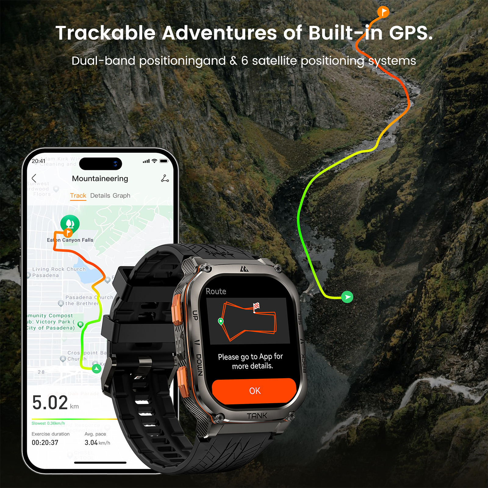 KOSPET TANK M3 Ultra GPS Smart - Smartwatch X2 评论和价格