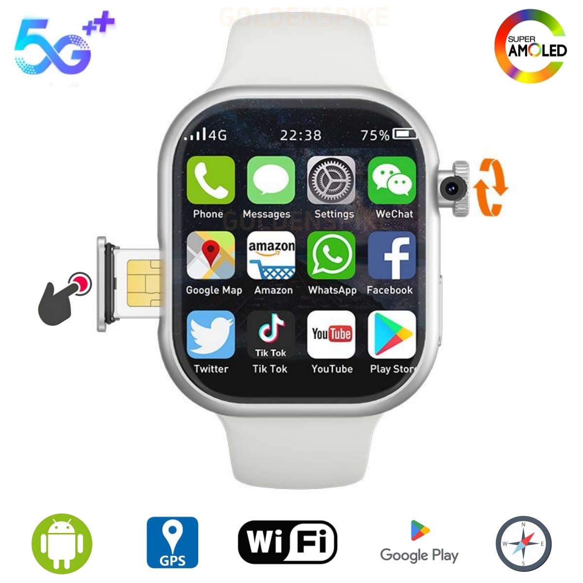 5G Smart Watch S10 Series Andr - Smartwatch Instagram 评论和价格