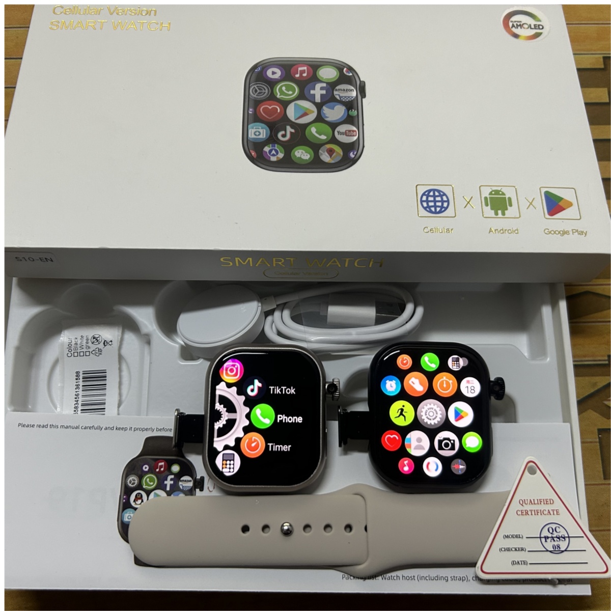 5G Smart Watch S10 Series Andr - Smartwatch Instagram 评论和价格