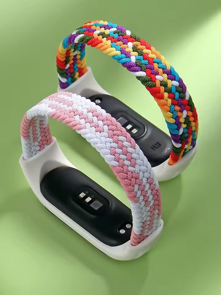 Strap for Mi band 7 8 6 5 Nylo - Solo Loop Strap 评论和价格