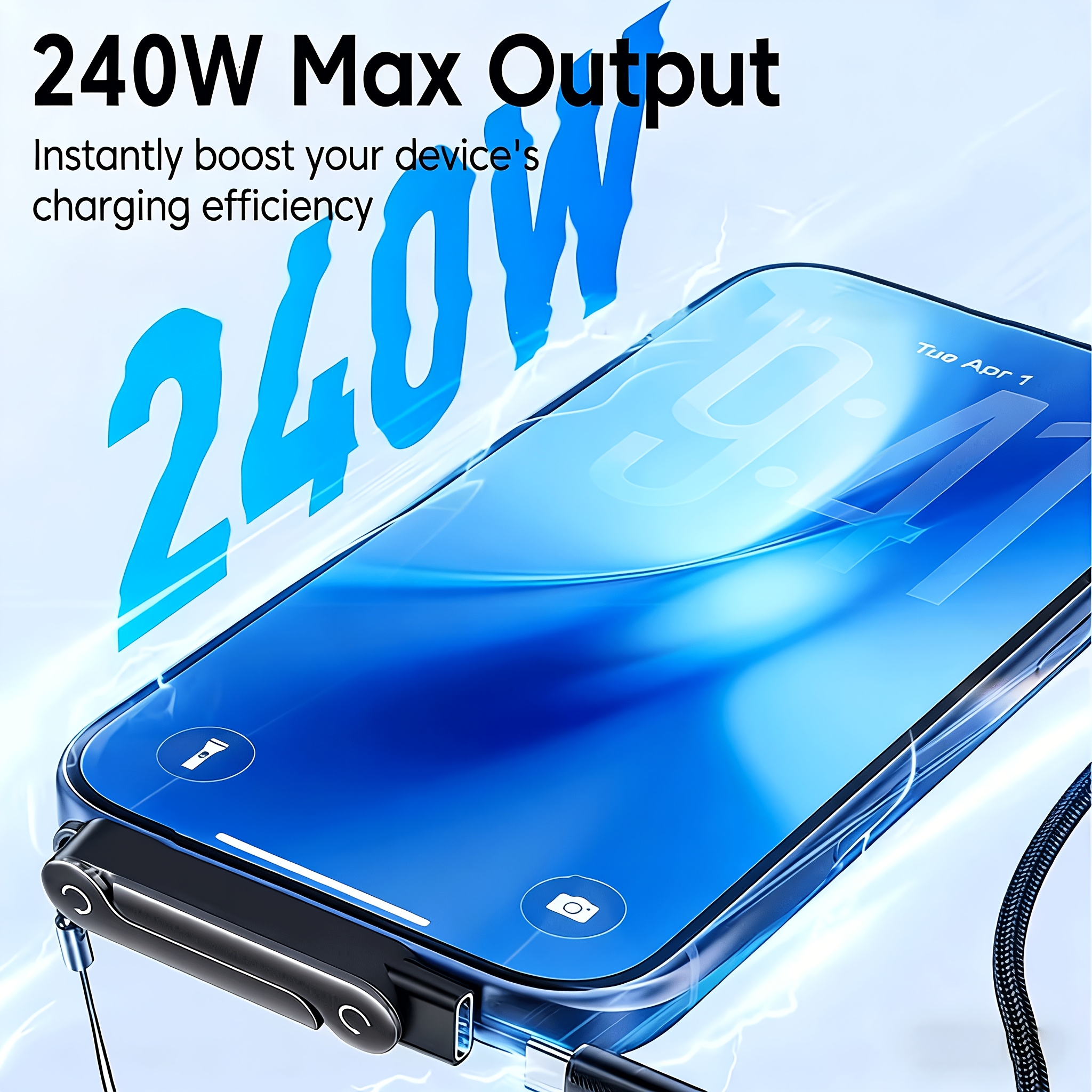 2Pcs 90° Angled 240W Fast Char - Magnetic Charging Stand 评论和价格