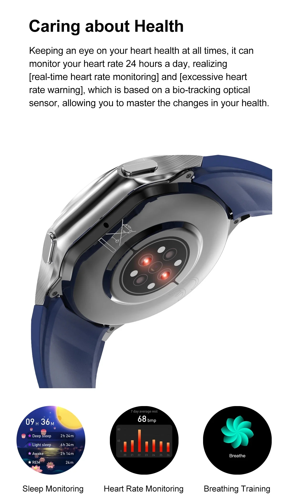 1.43 inch Big Screen Men Women - Smartwatch X12 评论和价格